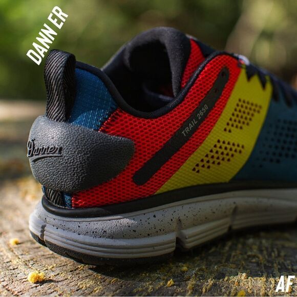 DANNER FP MOVEMENT TRAIL 2650 SNEAKERS IN LAGOON AND CANDY APPLE NWT - Picture 4 of 13